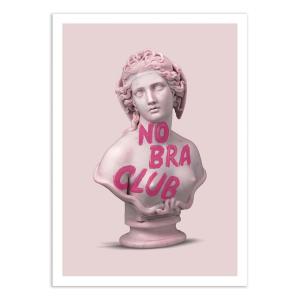 Affiche 50x70 cm - No Bra Club - Jonas Loose