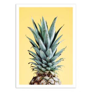 Affiche 50x70 cm - Pineapple Yellow 03 - 1x Studio