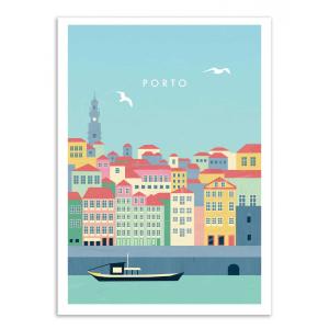 Affiche 50x70 cm - Porto - Katinka Reinke