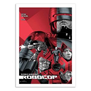 Affiche 50x70 cm - Robocop Movie -  Joshua Budich