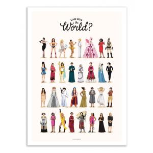 Affiche 50x70 cm - Run the world - Nour Tohme