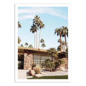 Affiche 50x70 cm - Summer days at palm Springs - Gal Design