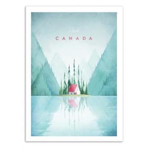 Affiche 50x70 cm - Visit Canada - Henry Rivers