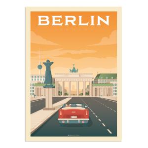 Affiche Berlin  21x29,7 cm