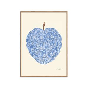 Affiche ''Blackberry '' Cadre en chêne - 30x40 cm