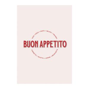 Affiche Buon Appetito" 50x70cm"