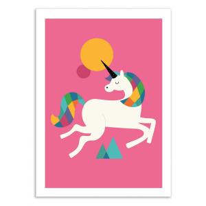 Affiche d'art enfant 50 x 70 cm