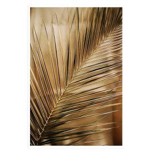 Affiche deco golden palm sans cadre 20x30cm