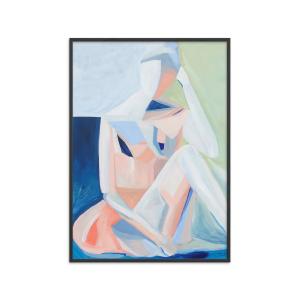 Affiche ''Elly'' Cadre noir - 30x40 cm