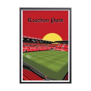 Affiche Foot - Stade Rennais FC - Roazhon Park  30x40cm