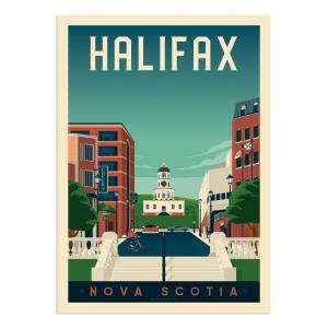 Affiche Halifax  21x29,7 cm