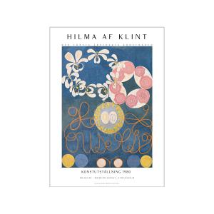 Affiche Hilma af Klint - Art exhibition III" sans cadre  -…