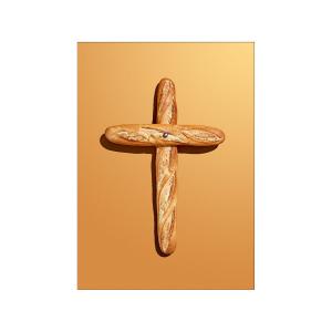 Affiche Holy Bread" sans cadre - 30 x 40 cm"