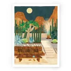 Affiche illustrée motif Grand Canyon 30x40 cm