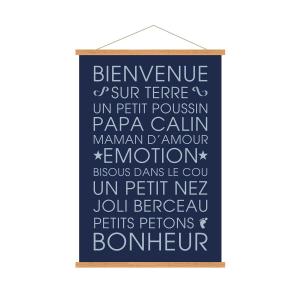 Affiche kakemono bienvenue 40x60cm
