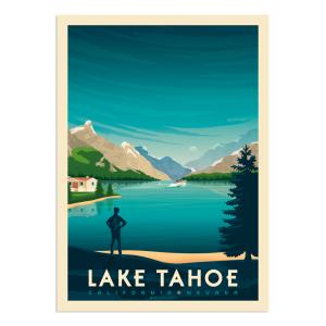 Affiche Lake Tahoe  30x40 cm