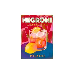 Affiche Negroni" sans cadre - 30 x 40 cm"