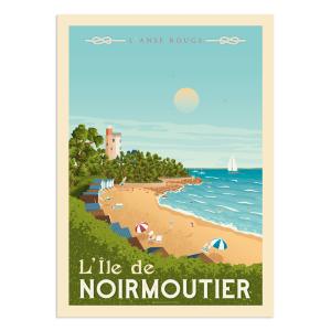 Affiche Noirmoutier  21x29,7 cm