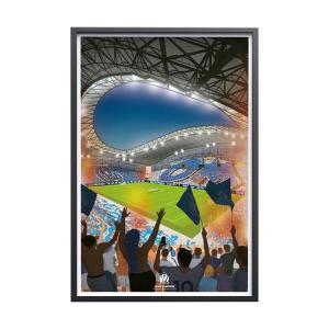 Affiche OM - Stade Orange Vélodrome Soir de Match" 30x40 cm…