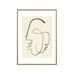 Affiche ''One Soul'' Cadre en Chêne - 70x100 cm