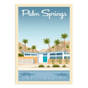 Affiche Palm Springs  30x40 cm