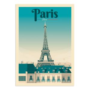 Affiche Paris  21x29,7 cm