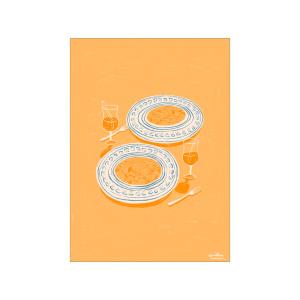 Affiche ''Pasta'' sans cadre - 50 x 70 cm
