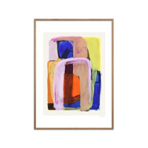 Affiche ''Prana'' Cadre en Chêne - 30x40 cm