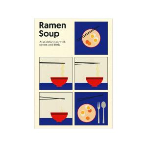 Affiche ''Ramen Soup'' sans cadre - 30 x 40 cm