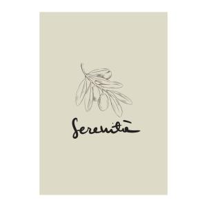 Affiche Serenita" 50x70cm"