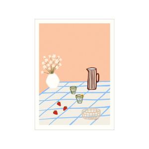 Affiche Summer Picnics" sans cadre - 30 x 40 cm"