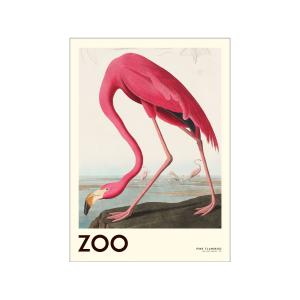 Affiche The Zoo Collection — Pink Flamingo — Edt. 001" - 30…