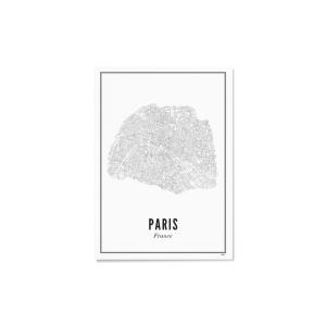 Affiche ville Paris 29x42cm