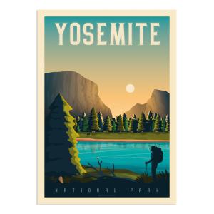 Affiche Yosemite  21x29,7 cm