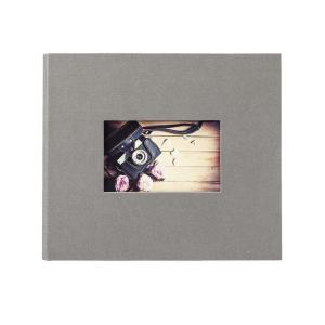 Album Photo traditionnel gris 60 pages 120 photos 10x15