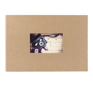 Album Photo traditionnel kraft 60 pages 180 photos 10x15