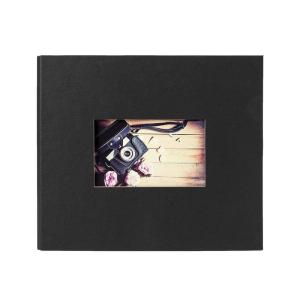 Album Photo traditionnel noir 60 pages 120 photos 10x15