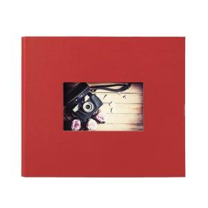 Album Photo traditionnel rouge 60 pages 120 photos 10x15