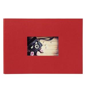 Album Photo traditionnel rouge 60 pages 180 photos 10x15