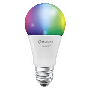 Ampoule LED connectée 9W E27 coloris blanc et couleur