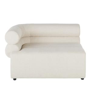 Angle pour canapé modulable professionnel en tissu recyclé…