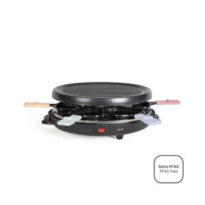 Appareil à raclette 6 personnes Noir