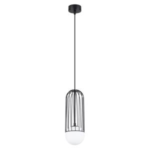 Applique acier noir H 115 cm