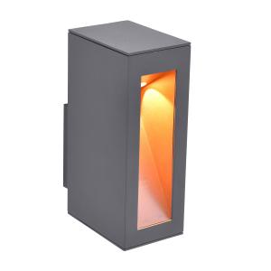 Applique extérieur en métal anthracite