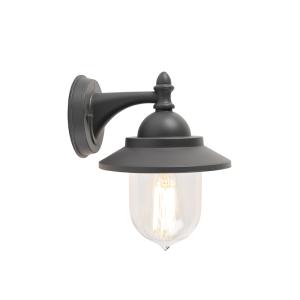 Applique extérieur en plastique anthracite