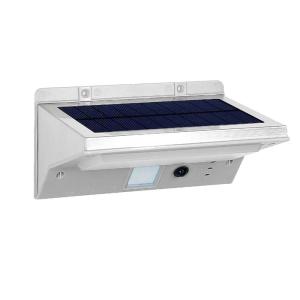 Applique murale solaire sensor Plastique Gris 200LM
