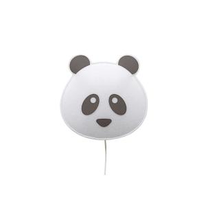 Applique veilleuse panda en pvc blanc