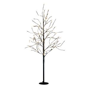 Arbre lumineux en métal noir 108 LED H150