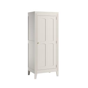 Armoire 1 Porte avec Étagères et Penderie L80.5 x H196.8 cm…