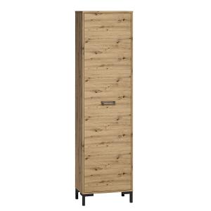 Armoire 1 porte entrée stratifiés beige